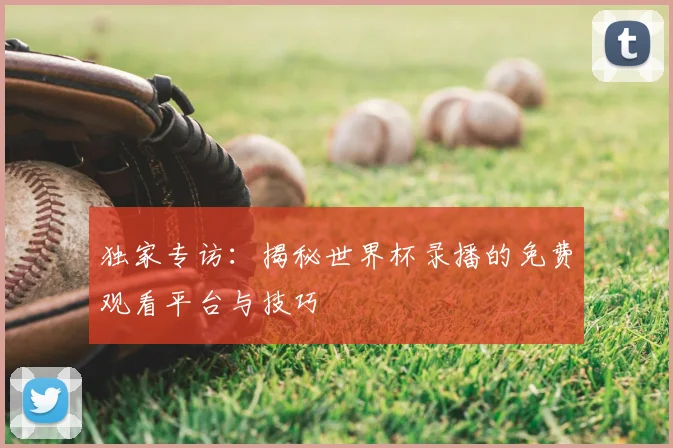 独家专访:揭秘世界杯录播的免费观看平台与技巧