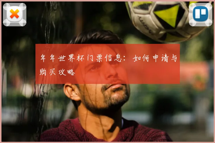 年年世界杯门票信息：如何申请与购买攻略